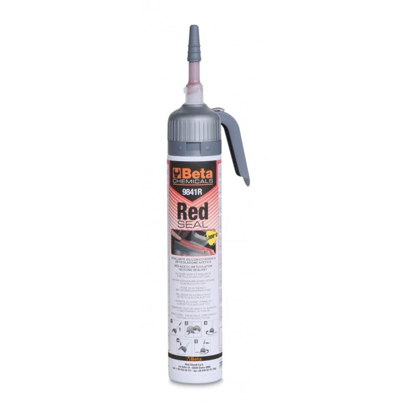 BE-9841R GUARNIZIONE SILICONICA SPRAY COLORE ROSSO 200ML