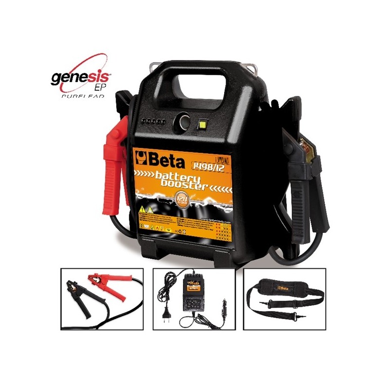 BETA 1498/12 AVVIATORE PER AUTOVETTURE PORTATILE 12V AUTO