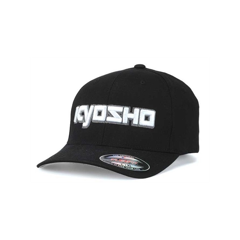 KY-G-KA30001BS Kyosho 3D Cappellino Nero S-M FlexFit