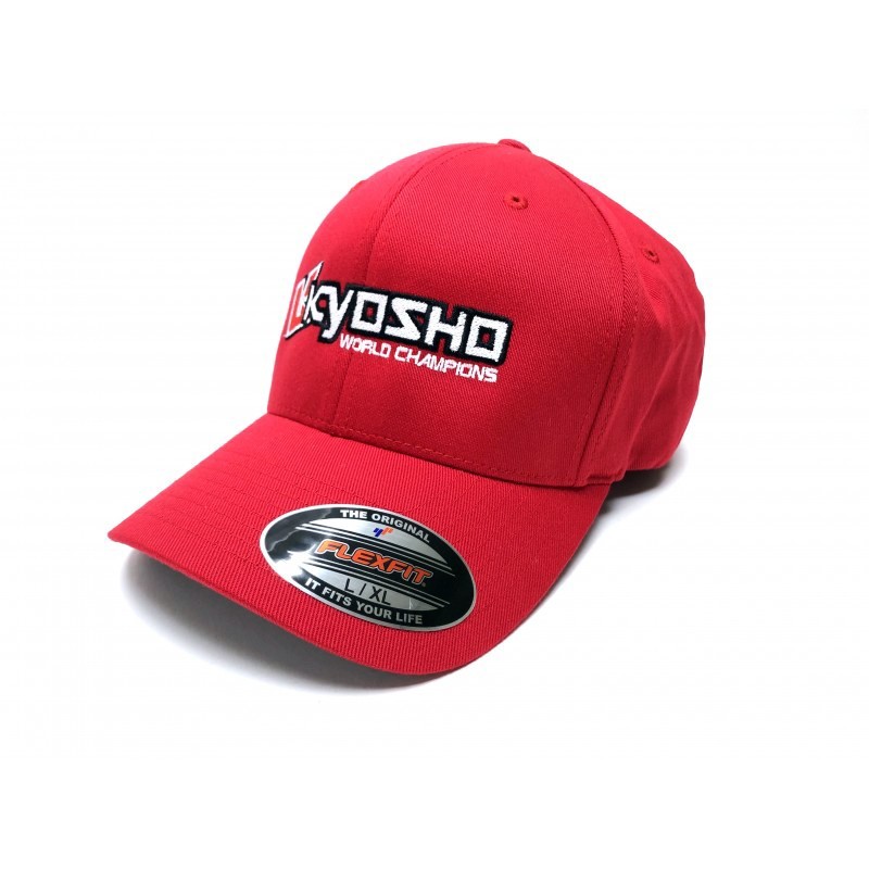 KY-88001R CAPPELLINO KYOSHO FLEX/FIT MISURA L/XL ROSSO