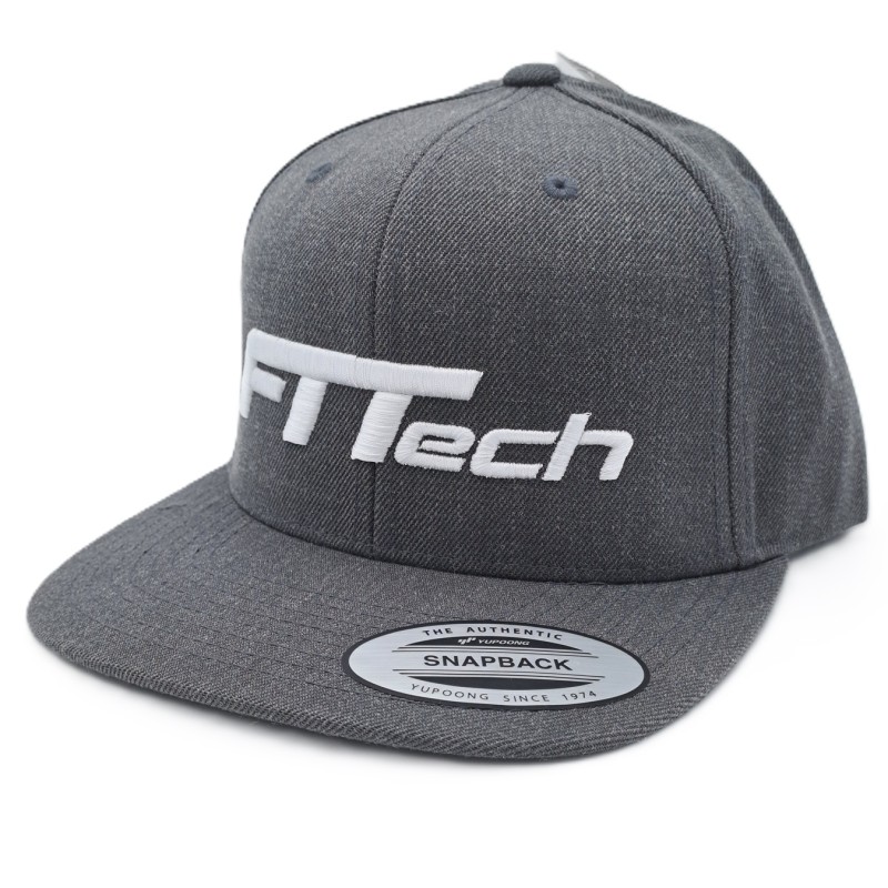 CLASSIC HAT FTTech SNAPBACK LIMITED EDITION GRAY WHITE GRAY