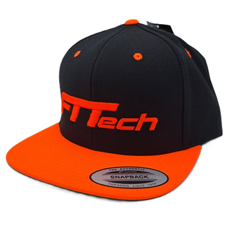 CLASSIC HAT FTTech SNAPBACK LIMITED EDITION ORANGE BLACK ORANGE